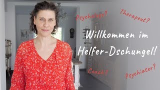 Wer hilft mir Therapeut Coach Psychologe Psychiater [upl. by Ernaline]