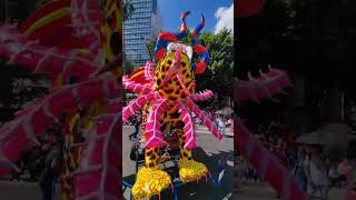 Desfile de alebrijes CDMX 2024 pt1 diademuertos Alebrijes Alebrijesmonumentales cdmx cultura [upl. by Trixi]