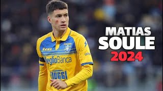 Matías Soulé 2024  Amazing Skills Assists amp Goals  Frosinone Calcio [upl. by Inavoy272]