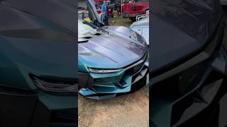 C6 VALARRA CONVERSION 🤯cleanculture interview carinterview carshow corvette [upl. by Cinomod]