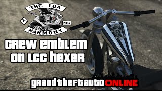 HOW TO ADD CREW EMBLEM ON HEXER LoA MC [upl. by Mini569]