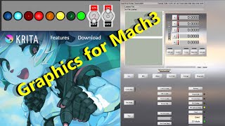 Mach3 Intro to Graphic Modification [upl. by Elleon]