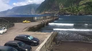 Seixal Praia do Porto do Seixal  Madeira 4k [upl. by Raouf]