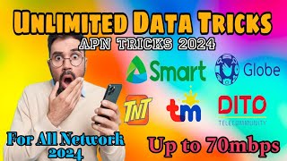 Unlimited Data Tricks  Apn for All Network [upl. by Sarina]