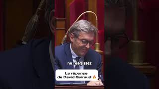 David Guiraud a encore frappé 🔥 shortvideo macron lepen lfi rn melenchon bardella [upl. by Winwaloe864]