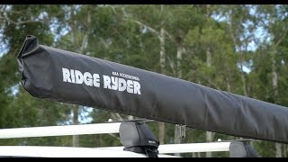 Ridge Ryder Awning  How to install [upl. by Ytirehc]