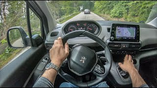 Peugeot Rifter  4K POV Test Drive 233 Joe Black [upl. by Fantasia]