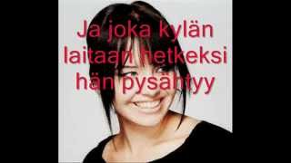 Anneli Mattila  Poika ja kitara Lyrics [upl. by Autrey]