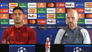 Erik ten Hag and Bruno Fernandes FULL prematch press conference  Galatasaray v Manchester United [upl. by Haleak924]