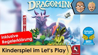 Dragomino – Kinderspiel im Lets Play und Regelerklärung [upl. by Alema]