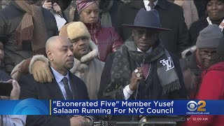 Yusef Salaam of Exonerated Five to run for New York City Council [upl. by Adnola]