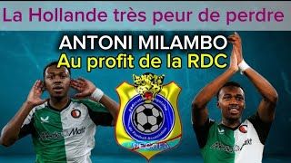 🇨🇩ANTONI MILAMBO réclamé Par Les Medias Hollandais après avoir avoué ne pas fermé la porte à la RDC [upl. by Ivory517]