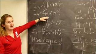 Question 1025 Moment of Inertia Tensor [upl. by Durno]