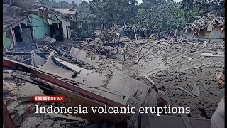 At least 10 dead after volcano erupts in Indonesia Mount Lewotobi Lakilaki 5Nov2024 [upl. by Disharoon399]