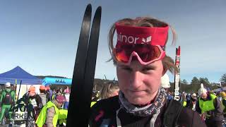 Birken skifestival 2024 Fornøyde birkebeinere i mål [upl. by Shivers713]