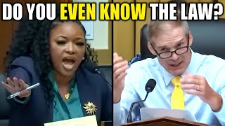 Jasmine Crockett Gives Jim Jordan a Legal Lesson Hell NEVER Forget [upl. by Asikal195]