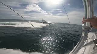 Frequent Flyer Sport Fishing Sling Shot Engaged By Duffie Boatworks 64 [upl. by Htebaile100]