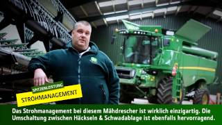 John Deere Mähdrescher S Serie [upl. by Enilec]