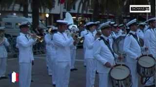 La Musique des Equipages de la Flotte Parade Militaire Cérémonie EPPAD Toulon Live Tv 2012 [upl. by Ttenneb863]