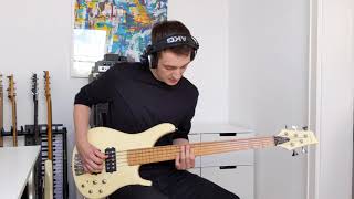 The Intersphere  Mind Over Matter Bass Cover [upl. by Aimal172]