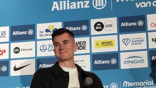 Jakob Ingebrigtsen 1 before 2024 Brussels p4 [upl. by Aloin]