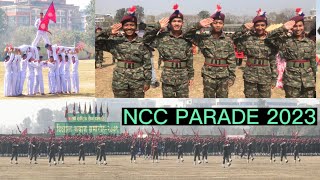 NCC PARADE 2023  23 FEBRUARY 2023 SENIOR DIVISION CADETS  BATCH NO 17 KATHMANDU NEPAL [upl. by Leahcimrej977]