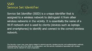 SSID  Service Set Identifier [upl. by Leavitt]