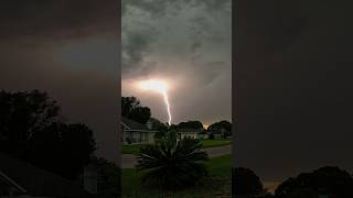 Stunning Stratiform Lightning Strikes 4 miles away lightning thunderstorm florida 71624 [upl. by Emrich]