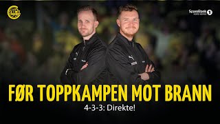 Podkast før toppkampen mot Brann med Jonas Kolstad  433 podkast [upl. by Eirek]