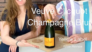 Veuve Clicquot Champagne Brut Yellow Label Review [upl. by Assirual]