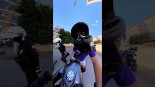 TRAFİK POLİSİNDEN CEZA YİYEN MOTORCU motorcycle [upl. by Dene]