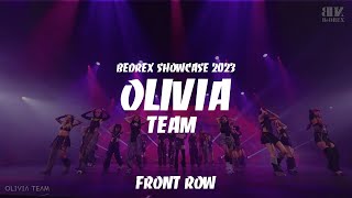 OLIVIA TEAM  BEDREX SHOWCASE 2023 59  FRONT ROW [upl. by Martie]