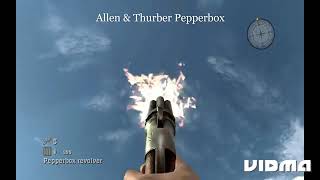 Allen Thurber pepperbox revolver sound effect [upl. by Edris]