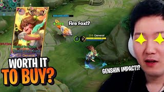 How much is Popol and Kupa Collector skin Spirit of the Brush  Mobile Legends Popol Jungle [upl. by Quickman]