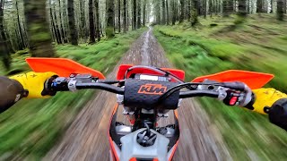 KTM EXC 150 OFF ROAD TEST [upl. by Oniluap]