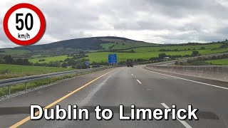 Dash Cam Ireland  Dublin to Limerick in Under 15 Minutes [upl. by Evelunn710]