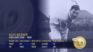 Meet the ICC Hall of Famers Alec Bedser  The mainstay of Englands bowling [upl. by Arehsat]