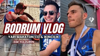 Bodrumda Yine Kazandık Bodrum Yarı Maratonu Vlog🏆 [upl. by Adnaval651]