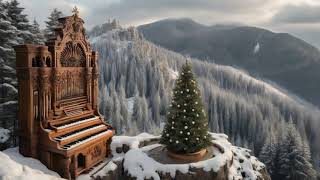 Alpine Christmas Reverie  1 HOUR  Healing Pipe Organ Music [upl. by Naejeillib]