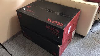 UNBOXING 4 Monitor BenQ XL2720 [upl. by Biamonte]