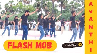 Avanthi Engineering College Latest Flash mob by cse students 2024 [upl. by Ytima]