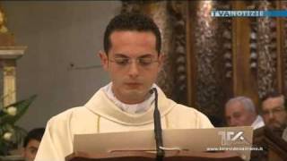 Prima messa del novello sacerdote don Ambrogio Monforte [upl. by Otxis]