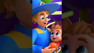 Scary Boo Waah Halloween Song shorts monsters preschool cartoonvideo [upl. by Hansen]