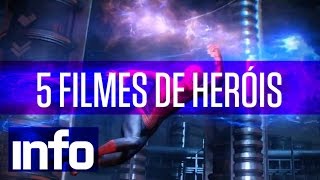 5 filmes de superheróis que vão bombar em 2014 [upl. by Juliet]