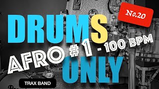 Afro Drum Loop 100 Bpm [upl. by Pierette60]