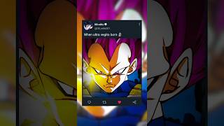 When ultra vegito was born 🗿goku shorts dragonballsupper [upl. by Scever743]