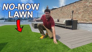 How YOU can install Artificial Grass ANYWHERE  Easy DIY [upl. by Euqinahc223]