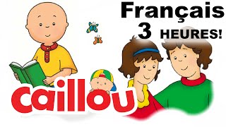 Caillou en Français  Nouveaux épisodes  Caillou Pour 3 Heures  conte pour enfant [upl. by Anual]