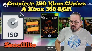 Convierte XISOiso Xbox Clasic Para Xbox 360 RGH [upl. by Arriet691]