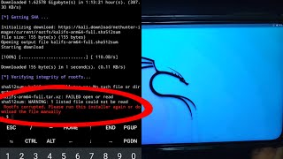 Rootfs Corrupted on Termux  Fix Kali Linux Installation Error Android [upl. by Atteuqram]